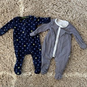 BabyGap- one piece footie pajamas